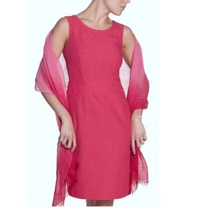 Armani Collezioni Linen Sheath Dress